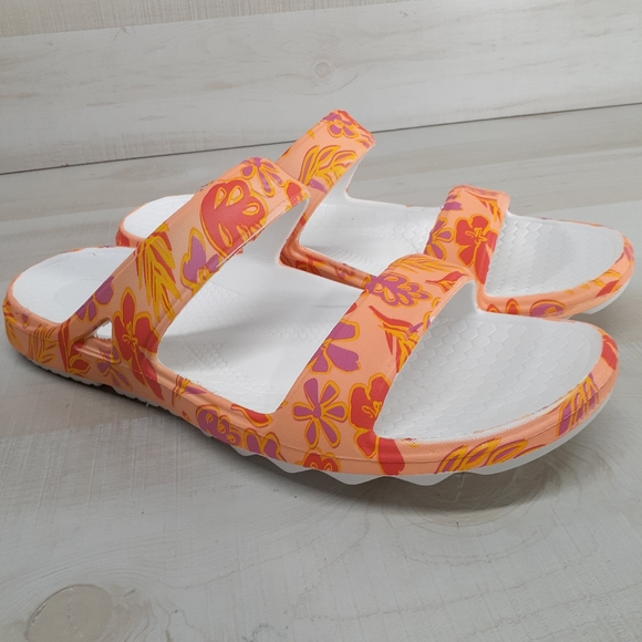 *SOLD*Spenco Floral Fusion Women's Slide Sandals Size 10 Wide - Picture 10 of 10